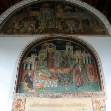 Frescă - Sfânta Mănăstire Ostrov