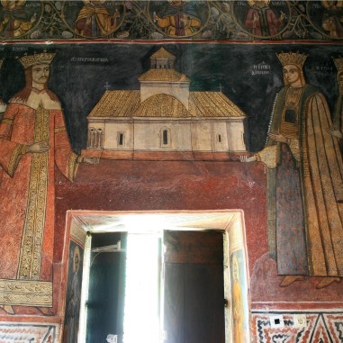 Frescă - Sfânta Mănăstire Ostrov